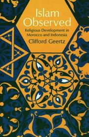 Islam observed by Clifford Geertz