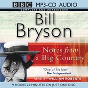 Cover of: Notes from a Big Country
