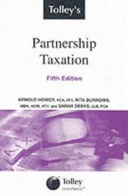 Cover of: Tolley's Partnership Taxation