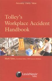 Cover of: Tolley's Workplace Accident Handbook