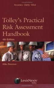 Cover of: Tolley's Practical Risk Assessment Handbook by Mike Bateman, Mike Bateman