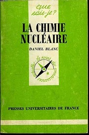 Cover of: La chimie nucléaire