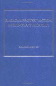 Radical protestantism in Spinoza's thought by Graeme Hunter