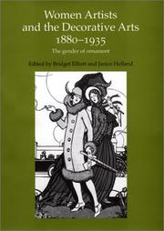 Cover of: Women Artists and the Decorative Arts, 1880-1935 by 