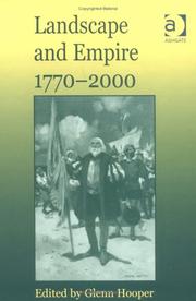 Cover of: Landscape and empire 1770-2000 by edited by Glenn Hooper.