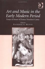 Art and music in the early modern period by Katherine A. McIver