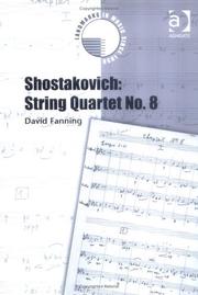 Cover of: Shostakovich: String Quartet No. 8 (Landmarks in Music Since 1950) (Landmarks in Music Since 1950) (Landmarks in Music Since 1950)