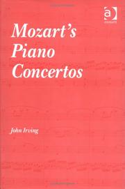 Cover of: Mozart's Piano Concertos by John Irving