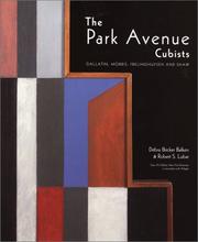 Cover of: The Park Avenue Cubists: Gallatin, Morris, Frelinghuysen, and Shaw