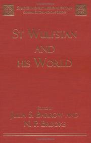 Cover of: St Wulfstan And His World (Studies in Early Medieval Britain)