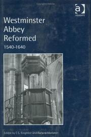 Cover of: Westminster Abbey Reformed: 1540-1640