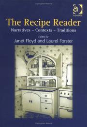 Cover of: The Recipe Reader: Narratives, Contexts, Traditions