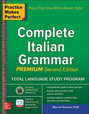 Cover of: Complete italian grammar