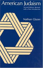 Cover of: American Judaism by Nathan Glazer