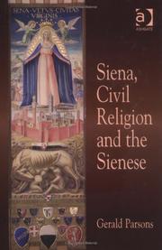 Cover of: Siena, Civil Religion and the Sienese