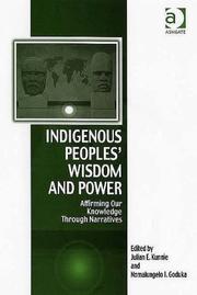 Cover of: Indigenous Peoples' Wisdom And Power by 