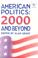 Cover of: American Politics