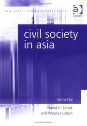 Cover of: Civil Society in Asia (Law, Ethics and Governance)