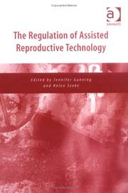 Cover of: The Regulation of Assisted Reproductive Technology