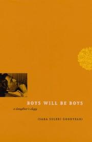 Cover of: Boys will be boys: a daughter's elegy
