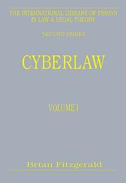 Cover of: Cyberlaw (The International Library of Essays in Law and Legal Theory (Second Series))