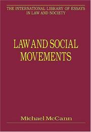 Cover of: Law and Social Movements