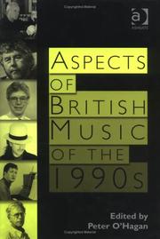 Cover of: Aspects of British Music of the 1990s