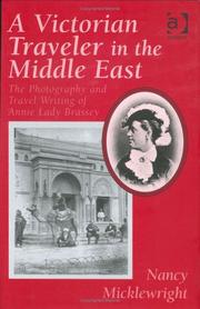 A Victorian traveler in the Middle East by Nancy Micklewright