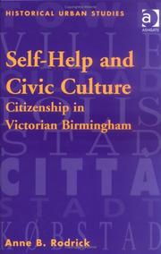 Cover of: Self-Help and Civic Culture by Anne Baltz Rodrick