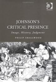 Cover of: Johnson's critical presence by Philip Smallwood