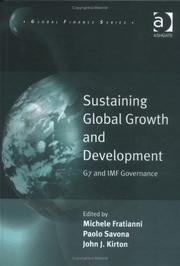 Cover of: Sustaining Global Growth and Development: G7 and Imf Governance (Global Finance)