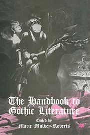 Cover of: THE HANDBOOK OF GOTHIC LITERATURE by Marie Roberts