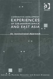 Cover of: Comparative Development Experiences of Sub-Saharan Africa and East Asia: An Institutional Approach (Economics)