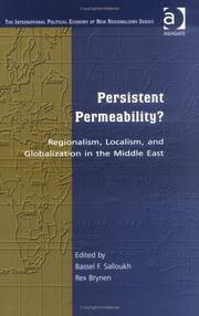 Cover of: Persistent Permeability? | 