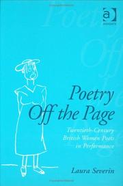 Cover of: Poetry off the page: twentieth-century British women poets in performance