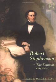 Cover of: Robert Stephenson: The Eminent Engineer