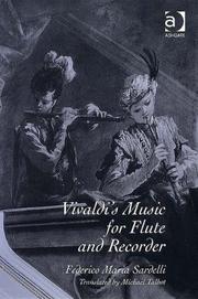 Cover of: Vivaldi's Music for Flute and Recorder