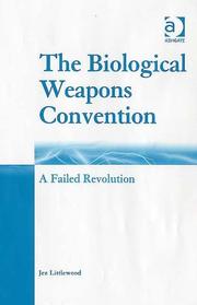 Cover of: The Biological Weapons Convention: A Failed Revolution