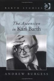 Cover of: The Ascension in Karl Barth (Barth Studies) (Barth Studies) (Barth Studies)