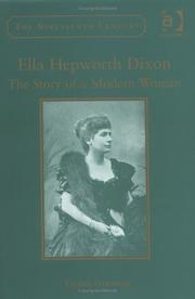 Cover of: Ella Hepworth Dixon | Valerie Fehlbaum