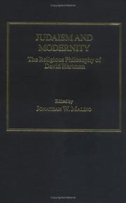 Cover of: Judaism and Modernity: The Religious Philosophy of David Hartman