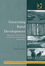 Cover of: Governing Rural Development: Discourses And Practices of Self-help in Australian Rural Policy (Perspectives on Rural Policy and Planning) (Perspectives ... (Perspectives on Rural Policy and Planning)