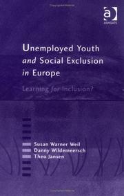 Cover of: Unemployed Youth And Social Exclusion In Europe: Learning For Inclusion?
