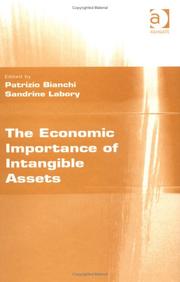 Cover of: The Economic Importance of Intangible Assets