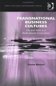 Cover of: Transnational Business Cultures: Life And Work In A Multinational Corporation (Cross-Cultural Management)