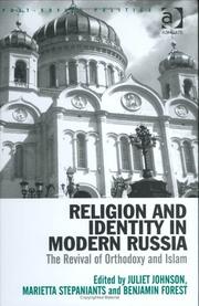 Cover of: Religion And Identity In Modern Russia by 