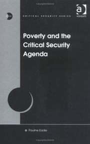 Cover of: Poverty And The Critical Security Agenda