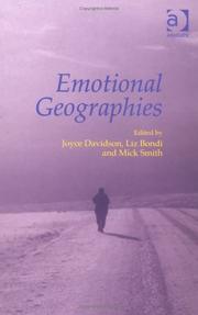 Cover of: Emotional Geographies
