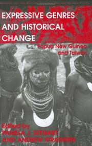 Cover of: Expressive Genres And Historical Change by 