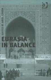 Cover of: Eurasia In Balance by Ariel Cohen